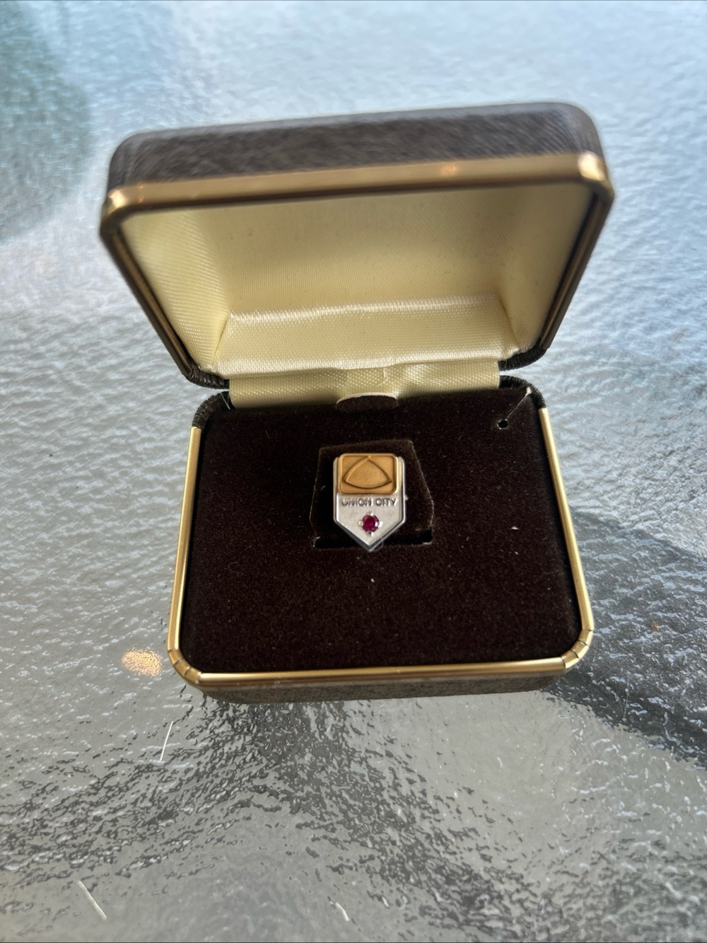 Union City 10K Gold Pin